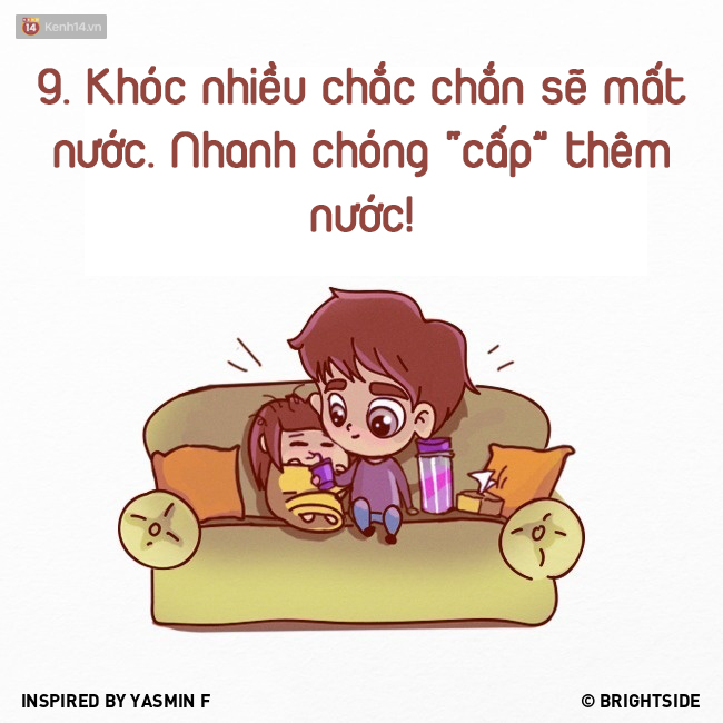 Tranh vui: Trăm mưu nghìn kế dỗ dành khi con gái khóc! - Ảnh 10.