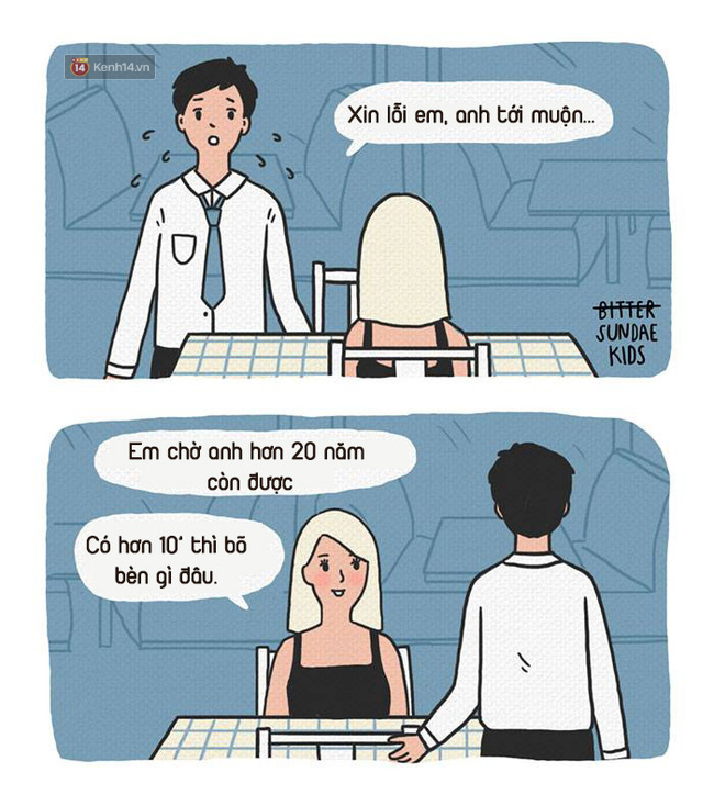 Bộ tranh: T&igrave;nh y&ecirc;u l&agrave; những điều be b&eacute; xinh xinh, nhưng lại ngọt ng&agrave;o v&ocirc; tận... - Ảnh 1.