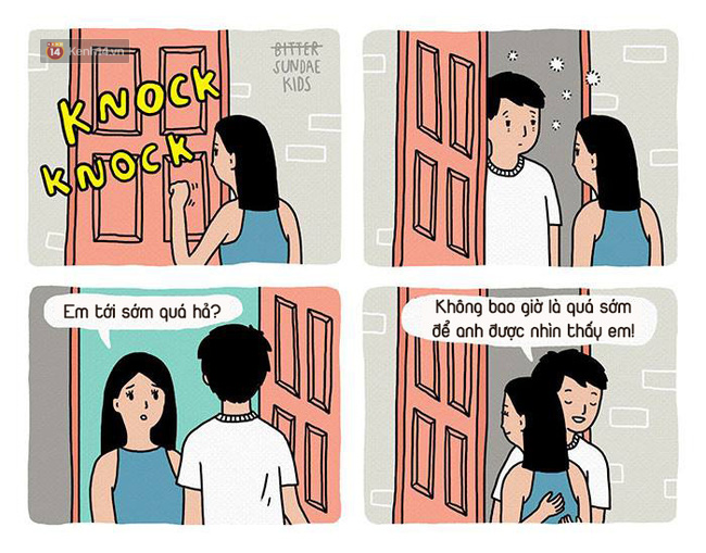 Bộ tranh: T&igrave;nh y&ecirc;u l&agrave; những điều be b&eacute; xinh xinh, nhưng lại ngọt ng&agrave;o v&ocirc; tận... - Ảnh 3.