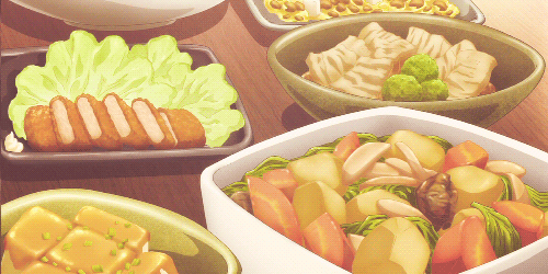 Những món ăn trong anime ẩm thực Nhật khiến người xem \