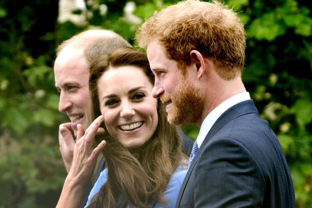 Tình cảm thân thiết giữa Công nương Kate và Hoàng tử Harry