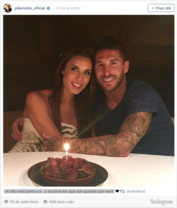 Gia đình hạnh phúc của Sergio Ramos với bạn gái hơn 8 tuổi có nguy cơ tan vỡ - Ảnh 2.