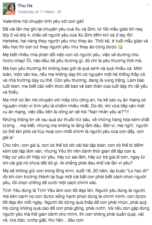 Tâm thư mẹ gửi con gái ngày Valentine: Hãy cứ yêu, hãy cứ sai lầm, hãy cứ trả giá đi con... - Ảnh 1.