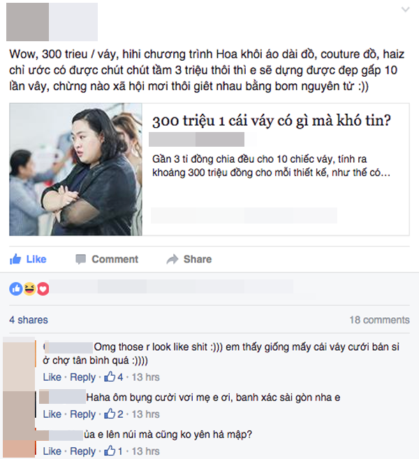 Netizen sửng sốt bởi váy của Hoa khôi Áo dài những 300 triệu/bộ lại không đẹp - Ảnh 4.