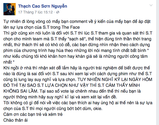 D&agrave;n gi&aacute;m khảo kh&aacute;ch mời The Face li&ecirc;n tục bị chỉ tr&iacute;ch l&agrave; chấm điểm cảm t&iacute;nh, thiếu chuy&ecirc;n nghiệp - Ảnh 5.