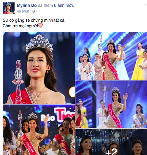 Việc đầu tiên tân Hoa hậu Mỹ Linh làm là xóa Facebook cá nhân sau khi đăng quang - Ảnh 7.