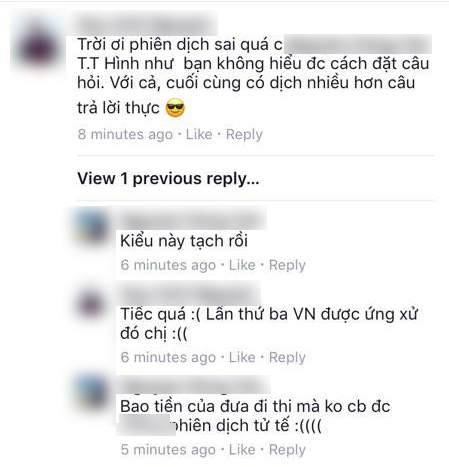 Nam Em trượt top 4 vì trả lời ứng xử bằng tiếng Việt mà lại gặp thông dịch viên dở tệ? - Ảnh 2.