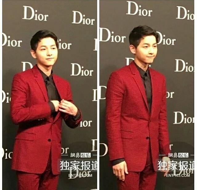 Xin chết trước vẻ lịch lãm của Song Joong Ki tại show diễn Dior - Ảnh 2.