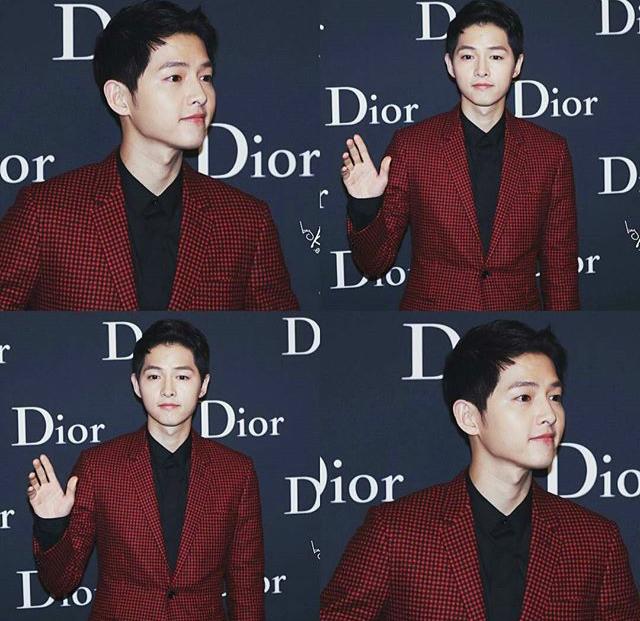 Xin chết trước vẻ lịch lãm của Song Joong Ki tại show diễn Dior - Ảnh 3.