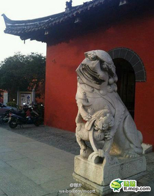 Bạn sẽ cười như ma làm khi thấy 13 bức tượng sư tử đá mặt ngáo nhất nhì Trung Quốc - Ảnh 13.
