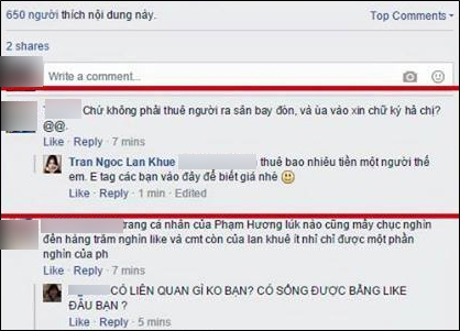 Clip: Lan Khuê và bạn bè cười đùa không được lên facebook la lối Phạm Hương - Ảnh 4. Clip: Lan Khuê và bạn bè cười đùa không được lên facebook la lối Phạm Hương - Ảnh 4.