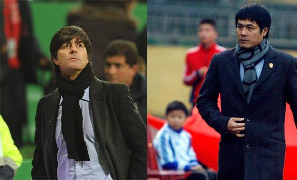 Sự giống nhau kỳ lạ giữa HLV Hữu Thắng và Joachim Loew - Ảnh 1.