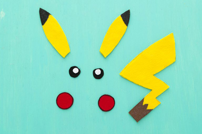 Tự học Vẽ đuôi Pikachu dễ dàng với mẫu hình đẹp