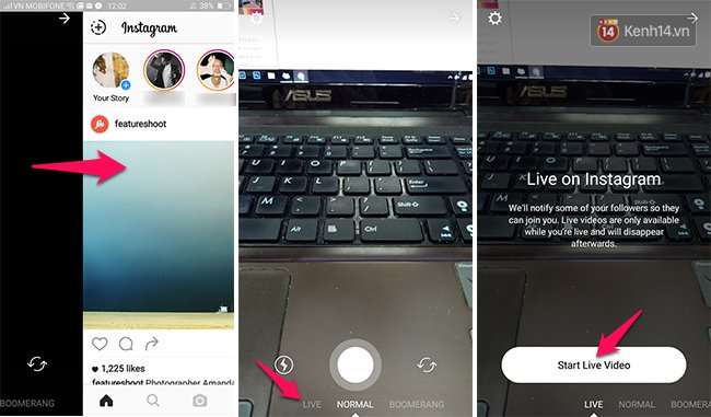 Cư dân mạng đang rần rần với tính năng livestream trên Instagram, bạn đã thử chưa? - Ảnh 2.