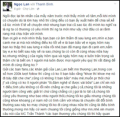 Ngọc Lan công khai người yêu mới vào ngày đầu xuân - Ảnh 1.