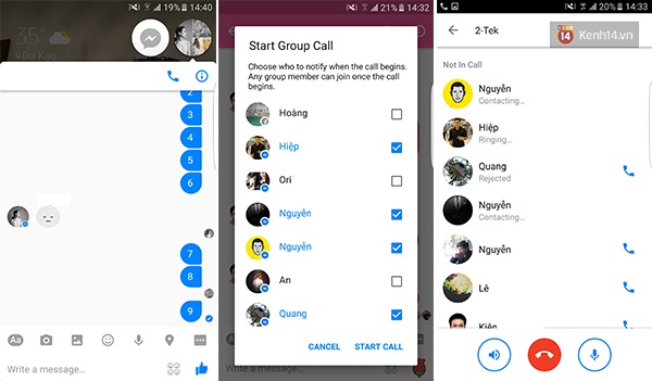 Facebook Messenger đã cho gọi điện nhóm tại Việt Nam, tám vi vu không sợ tốn tiền - Ảnh 2.