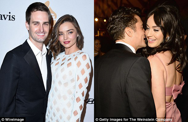 Miranda Kerr và hôn phu xem Orlando Bloom - Katy Perry như người một nhà - Ảnh 1.