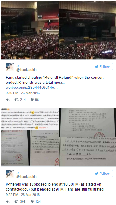 Loạt lùm xùm phía sau concert của EXO tại Thượng Hải khiến fan bức xúc - Ảnh 5.