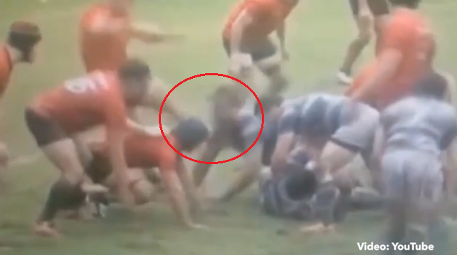 Cầu thủ rugby bị cấm thi đấu... 99 năm vì đạp vào mặt đối thủ - Ảnh 3.