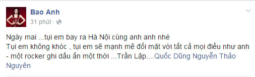 Sao Việt đồng loạt chia sẻ niềm tiếc thương với sự ra đi của Trần Lập - Ảnh 1.