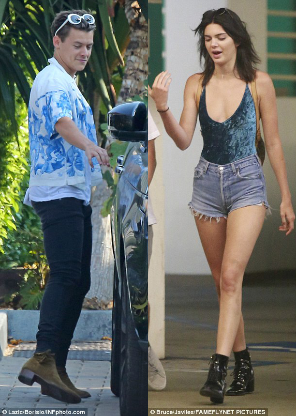 Dai dẳng kh&ocirc;ng k&eacute;m Justin - Selena, Harry Styles v&agrave; Kendall Jenner lại t&aacute;i hợp - Ảnh 1.