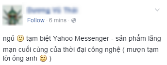 Dân mạng rưng rưng chia tay bầu trời kỉ niệm Yahoo Messenger - Ảnh 2.