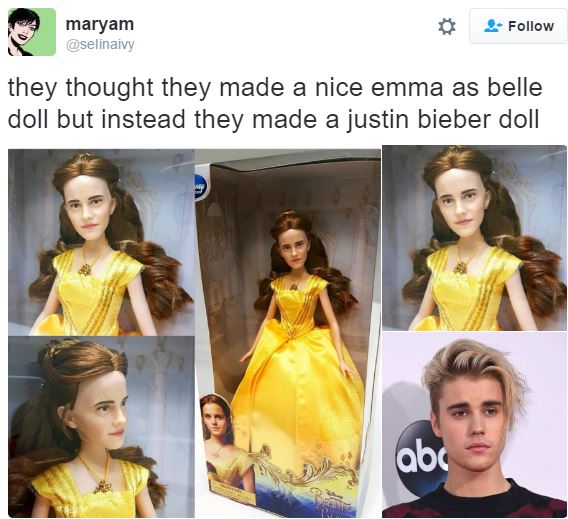 H&agrave;i hước cảnh b&uacute;p b&ecirc; Emma Watson lại c&oacute; khu&ocirc;n mặt y hệt... Justin Bieber - Ảnh 4.