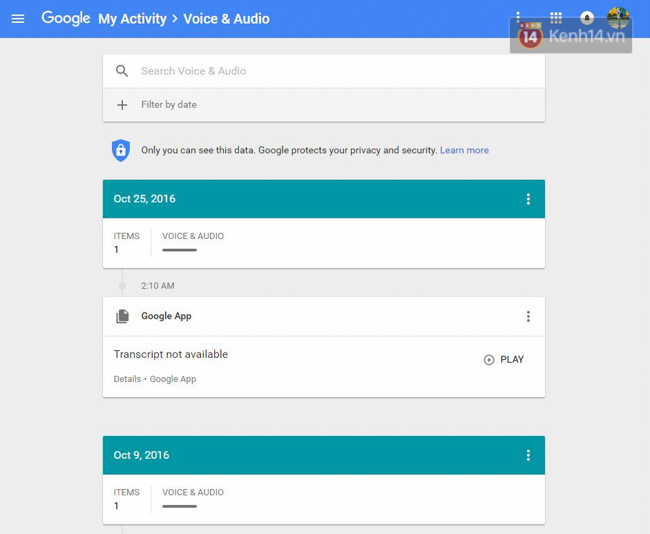 Google luôn âm thầm ghi âm bạn, chẳng qua bạn không biết mà thôi - Ảnh 3.