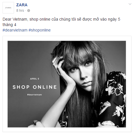 Tin cực vui: Zara Việt Nam sẽ b&aacute;n h&agrave;ng online bắt đầu từ 5/4 tới - Ảnh 1.