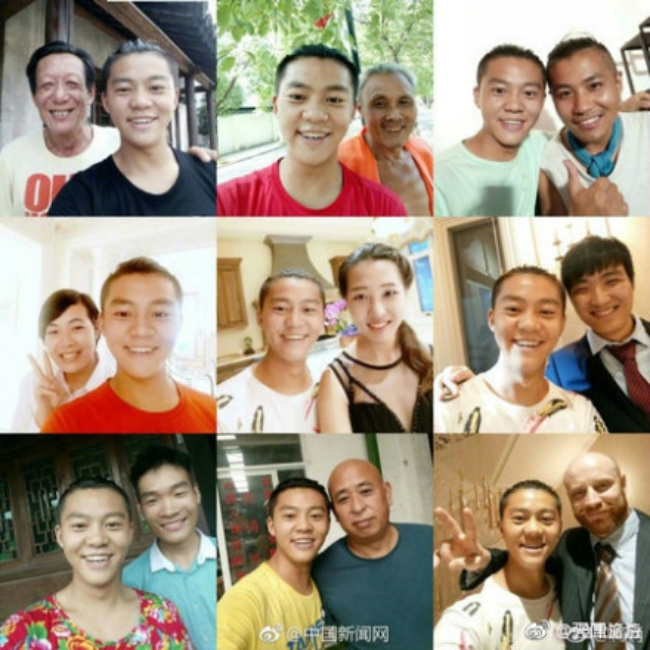 Mong thành diễn viên nổi tiếng, anh chàng selfie cùng hơn 3.000 người lạ - Ảnh 1.