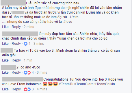 Vừa mừng vừa tiếc, đ&acirc;y l&agrave; cảm x&uacute;c của kh&aacute;n giả khi Minh T&uacute; v&agrave;o Chung kết Next Top ch&acirc;u &Aacute; - Ảnh 5.
