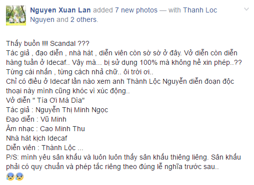 NSƯT Thành Lộc bức xúc khi vai diễn của mình bị chôm chỉa để thi gameshow - Ảnh 7.