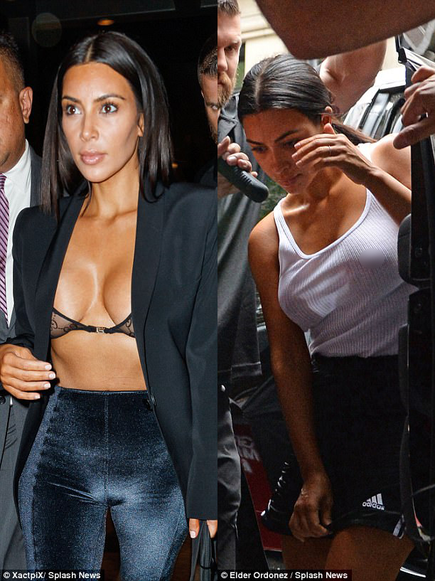 Độ táo bạo của Kim Kardashian đạt đến tầm cao mới khi diện hẳn... váy trong suốt ra phố - Ảnh 4.