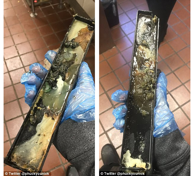 Chiếc khay đựng kem cáu bẩn McDonalds: Nhân viên bị đuổi việc vì chia sẻ bức hình lên mạng - Ảnh 2.