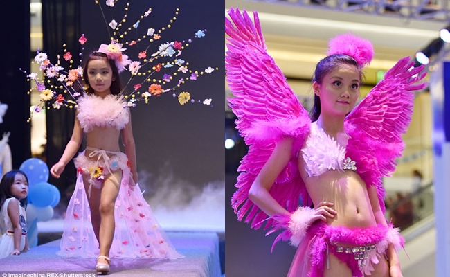 Trung Quốc: Bắt trẻ em trình diễn Victorias Secret, trung tâm thương mại bị chỉ trích dữ dội - Ảnh 2.