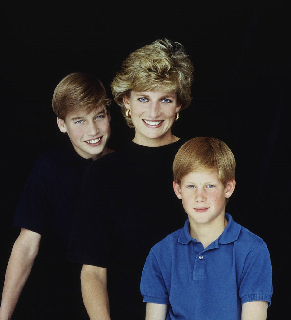 Photo series: Happy and sweet moments of Princess Diana with her children