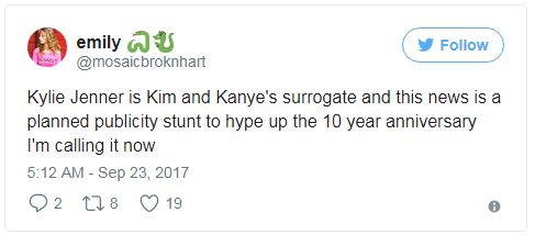 Kylie Jenner phải chăng l&agrave; người đẻ hộ cho Kim v&agrave; tất cả chỉ l&agrave; chi&ecirc;u tr&ograve; PR của gia đ&igrave;nh n&agrave;y? - Ảnh 3.