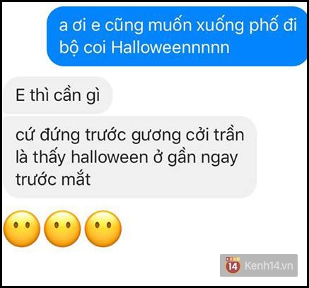 Có những người lầy lội như thế đấy: Troll người yêu 365 ngày không thương tiếc, ngay cả Halloween cũng không tha! - Ảnh 1.