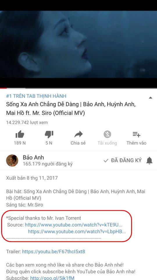 Sau khi MV của Noo Phước Thịnh bị gỡ khỏi Youtube, Bảo Anh cũng nhanh chóng thay đổi điều này trong MV mới! - Ảnh 2.