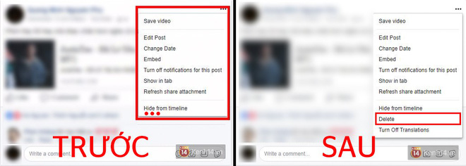 Facebook lại cho ph&eacute;p x&oacute;a status, giờ th&igrave; bạn thả th&iacute;nh thoải m&aacute;i được rồi - Ảnh 1.