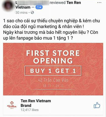 Trà sữa gây sốt Ten Ren khai trương vài ngày đã phải tạm đóng cửa vì quá tải, không thể đảm bảo chất lượng phục vụ - Ảnh 6.