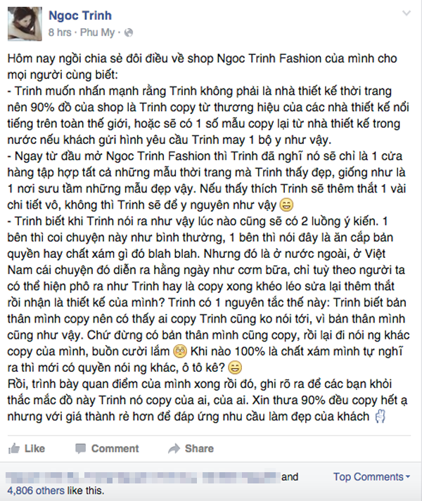 Từng tuyên bố không nhái thiết kế Việt, lần này Ngọc Trinh lại mặc váy na ná của Lâm Gia Khang - Ảnh 6.