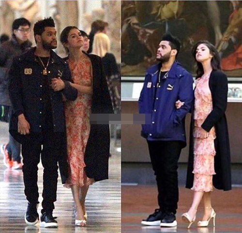 Selena Gomez nắm tay, ôm ấp The Weeknd không rời ở Ý - Ảnh 1.