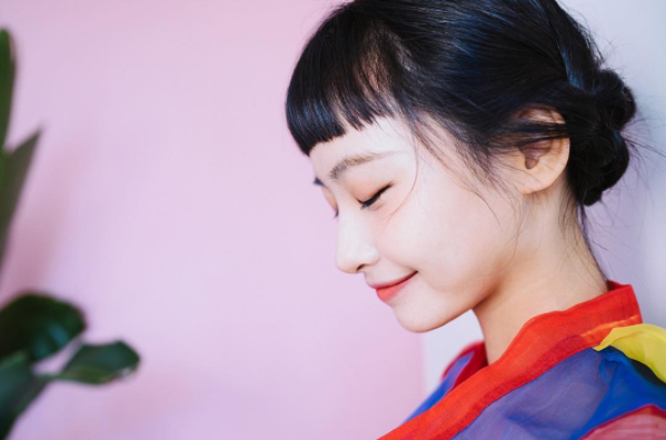 Để tóc Bok Joo, ảnh nào cũng cười híp hết cả mắt - ngắm cô bạn Hàn Quốc này thấy vui ghê! - Ảnh 14.