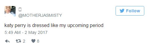 Xuất hiện như y&ecirc;u qu&aacute;i ở Met Gala, Katy Perry bị chế ảnh h&agrave;i so s&aacute;nh với đủ thứ - Ảnh 12.