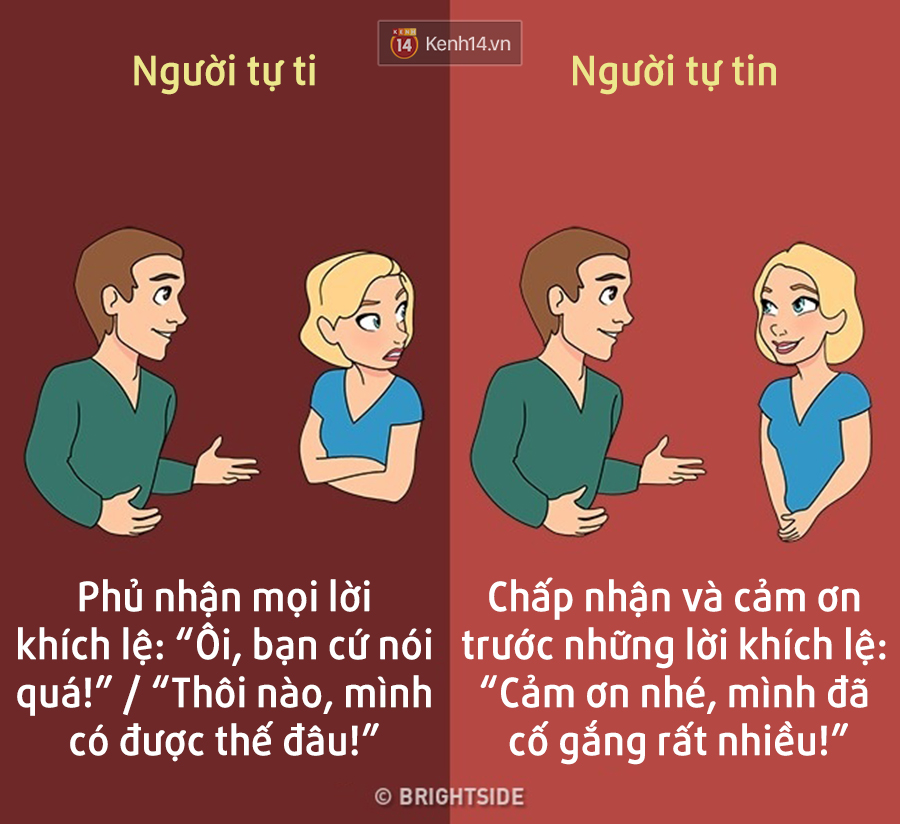 Những khác biệt cơ bản giữa kẻ tự ti và một người tự tin - Ảnh 19.