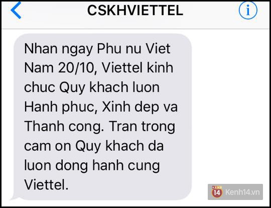 Vui gì như niềm vui nhận được tin nhắn chúc mừng của người yêu nhân dịp 20/10 - Ảnh 19.