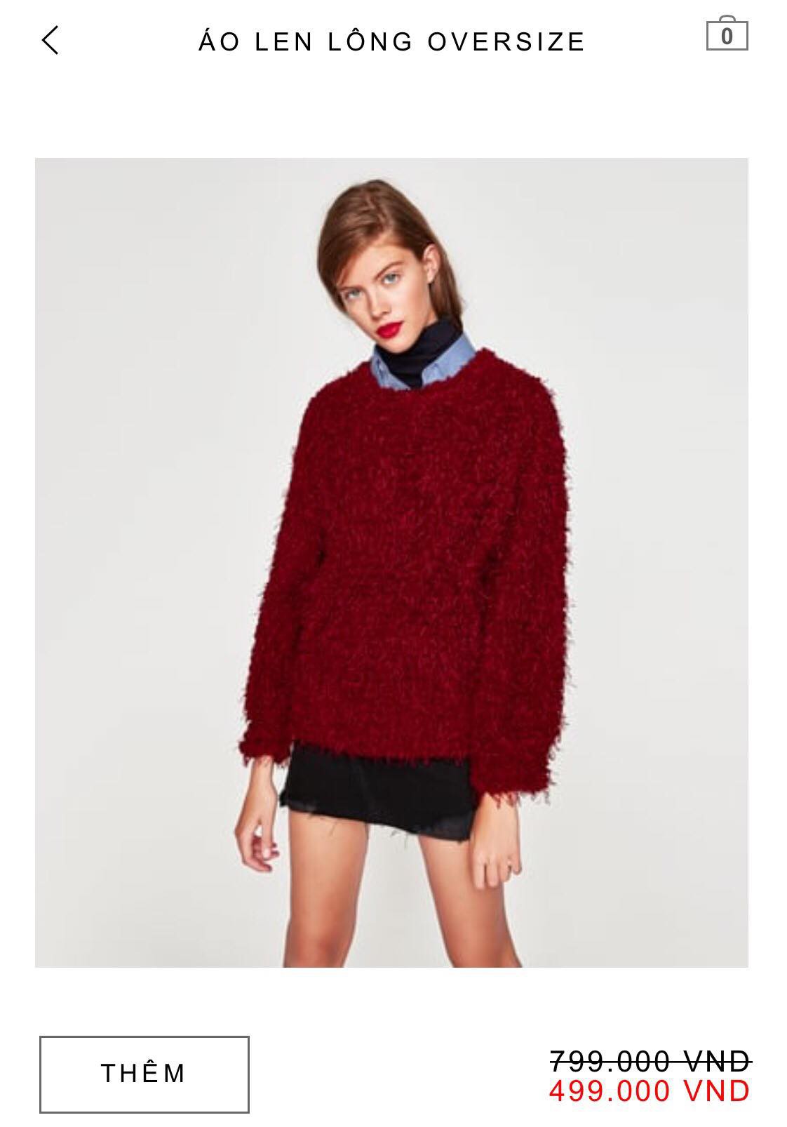 14 mẫu áo len, áo nỉ dưới 500.000 VNĐ xinh xắn, trendy đáng sắm nhất đợt sale này của Zara - Ảnh 5. 14 mẫu áo len, áo nỉ dưới 500.000 VNĐ xinh xắn, trendy đáng sắm nhất đợt sale này của Zara - Ảnh 5.