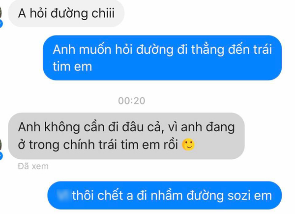 Trào lưu nhắn tin hot nhất Facebook hôm nay: Cho em hỏi đường nào đến trái tim anh? - Ảnh 15.