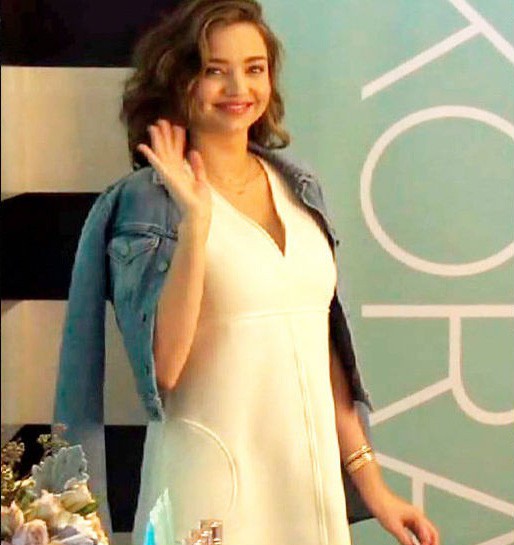 Miranda Kerr diện váy suông che bụng bầu tại sự kiện sau khi xác nhận đã có thai lần 2 - Ảnh 5.